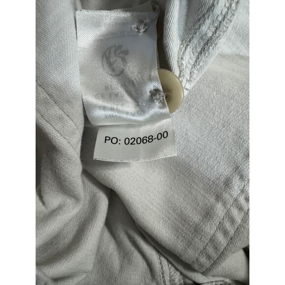 Outerknown Organic Cotton Utility Shorts White Size 28 - Picture 5 of 6